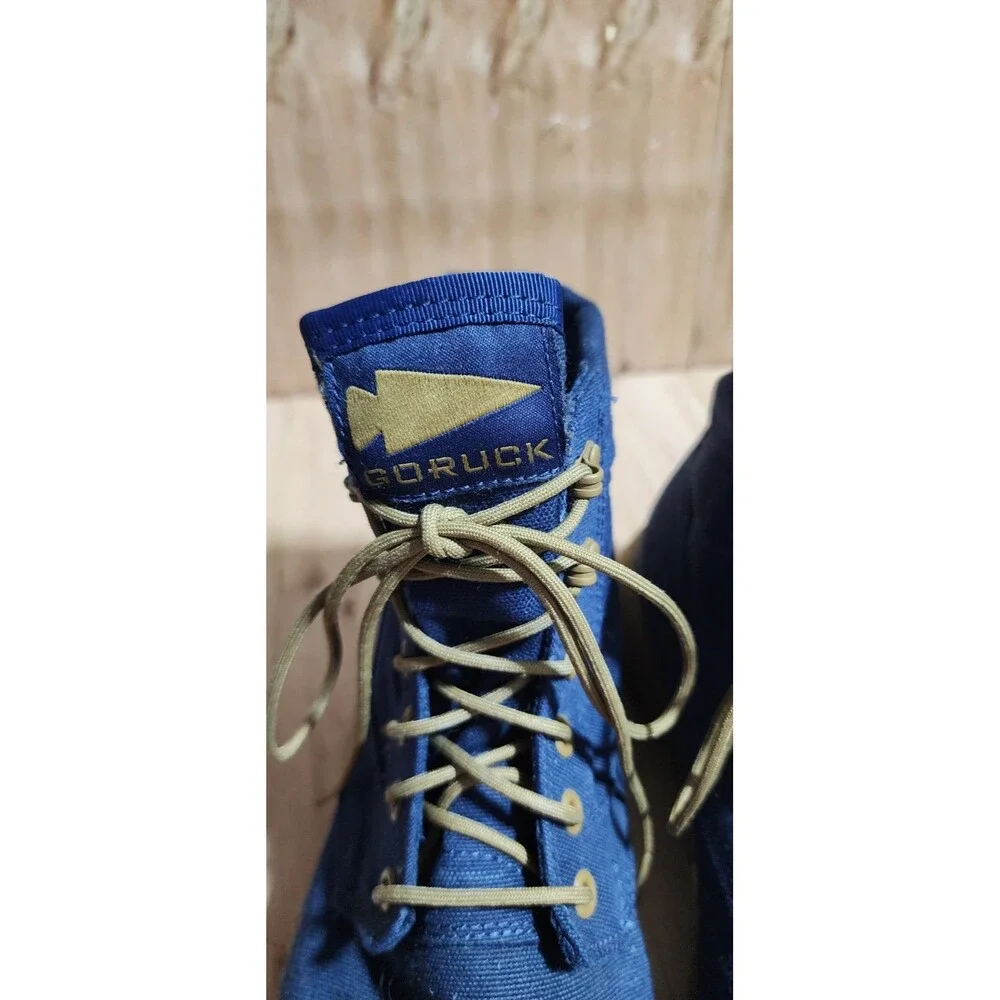 Goruck Jedburgh Rucking Boots in Blue/Coyote Mens Size 9.5 Womens 11.5